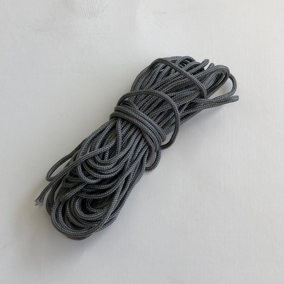 5/$10   9 YARDS 2MM Paracord Parachute Cord  GRAY GREY - Picture 2 of 4